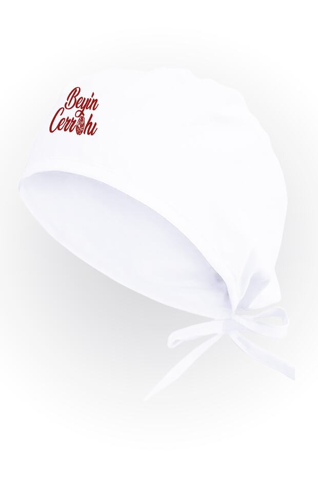 Brain Surgeon Themed Hospital Cap| Hospital Bonnet| Surgical Bonnet