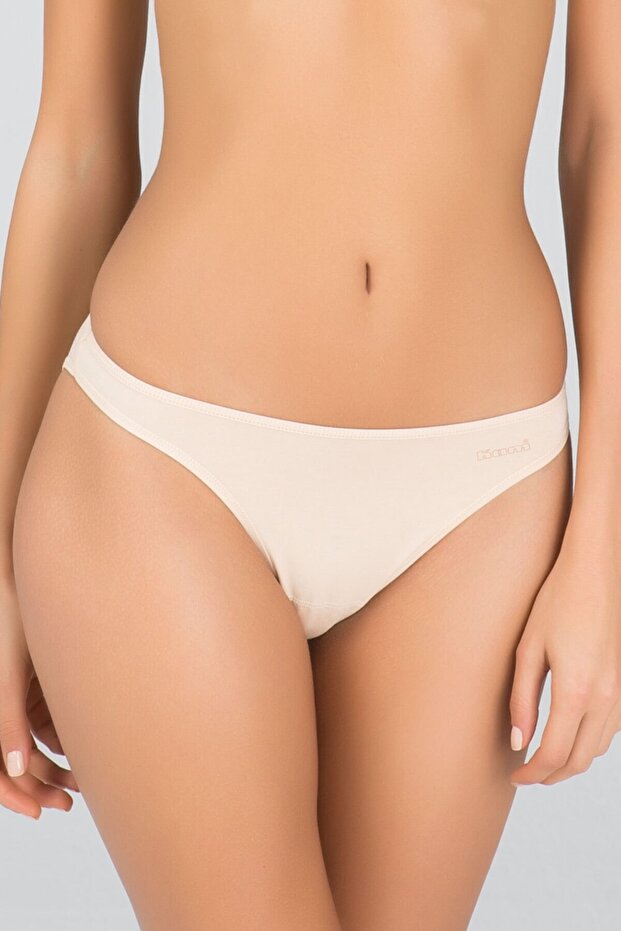 Kadın Basic Super 2'li Bikini Ten - 1