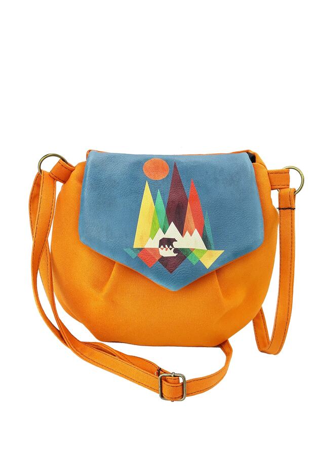 Tasarım Doğa Baskılı Heybe - 1