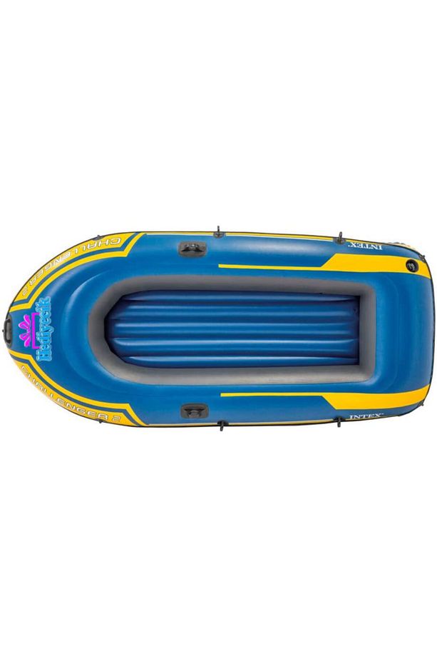 Şişme Challenger 2 Kişilik Deniz Ve Nehir Botu Set 236x114x41 Cm Kürek Ve Pompa Dahil - 5