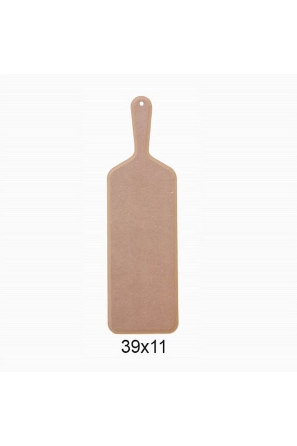 L127 Uzun Sunumluk, Boyanabilir Mdf Ahşap Sunumluk - 1