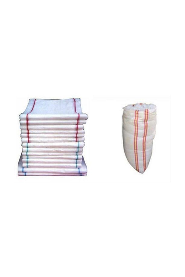5 Adet Çuval Büyük Haral Telis Torba Tekstil Moloz Eşya Çuvalı 100 X 150 Cm - 1