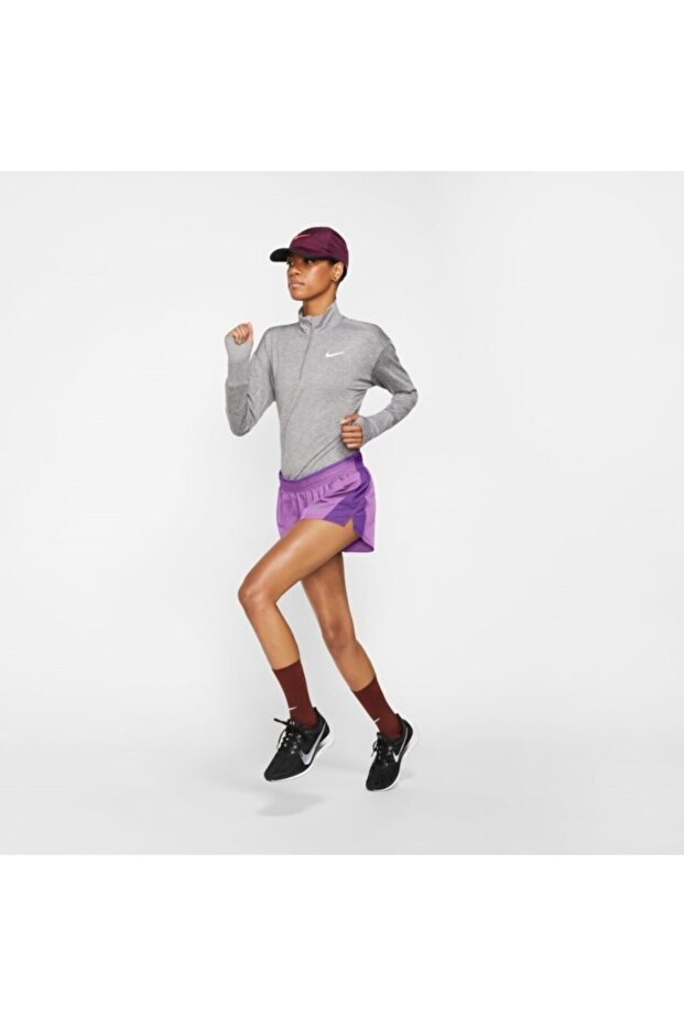 10k Kadın Koşu Şortu Mor - 3