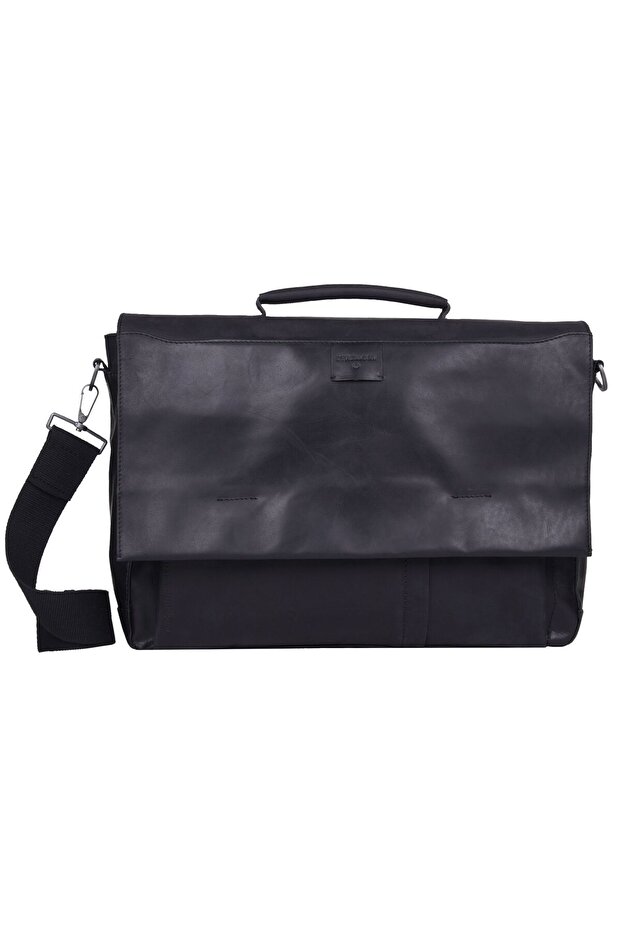 Tvárový počítač Brick Lane Aktentasche Leder 41 cm - 1