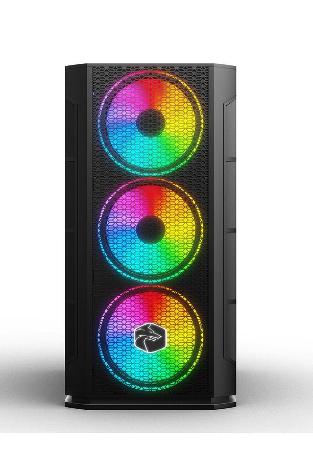 Afx90 Ryzen 5-3600 32GB DDR4 Ram 256GB SSD + 1TB HDD GTX1050Ti 27" Curved Oyuncu Masaüstü Bilgisayar - 5