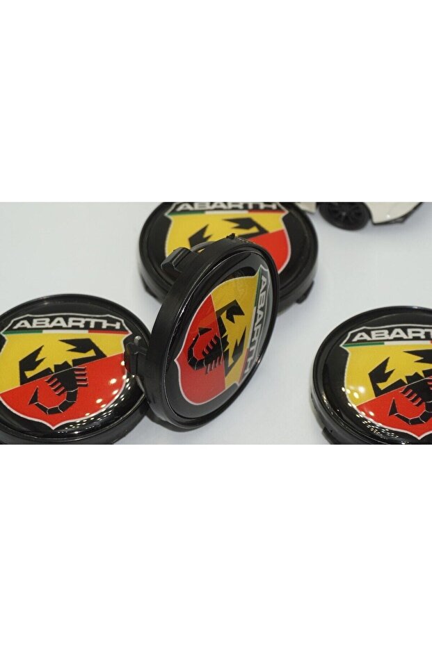 Dk Tuning Fiat Jant Göbeği Kapak Seti 60mm - 4
