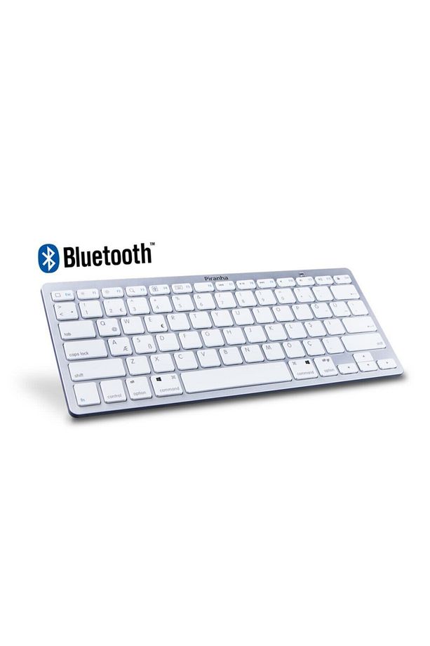 2375 Bluetooth Kablosuz Klavye Beyaz - 1