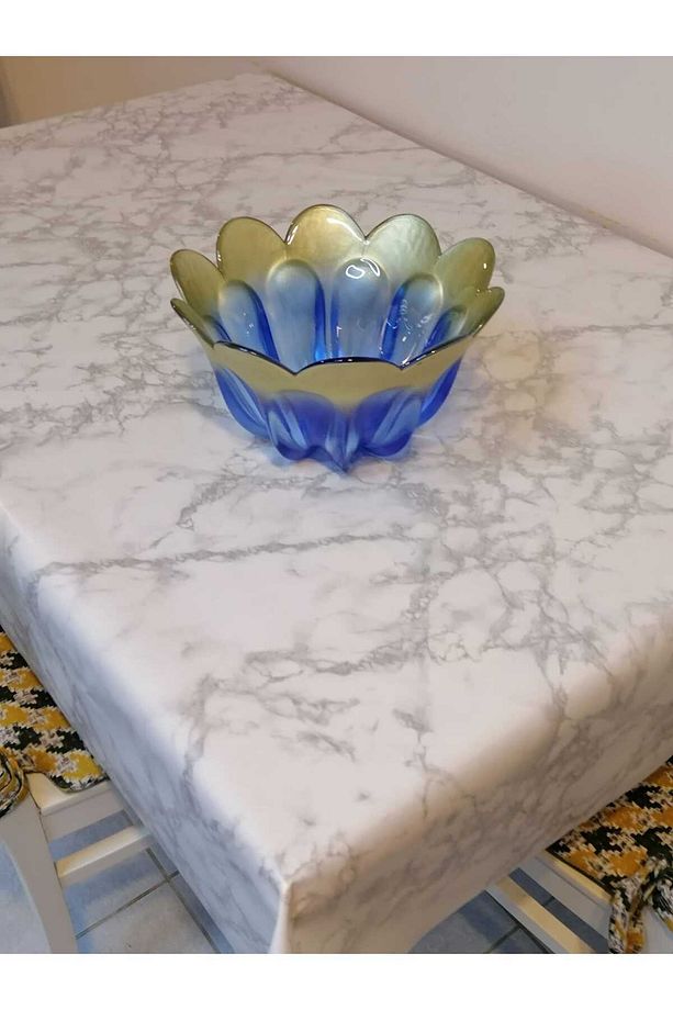 ELYAFLI PVC MUŞAMBA - DESENLİ SİLİNEBİLİR MASA ÖRTÜSÜ - 2