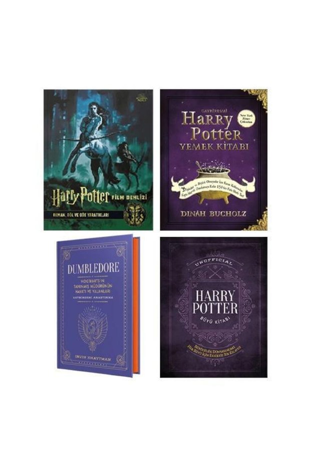 Harry Potter Book Set Movie Idiom 1 Hardcover - Cookbook - Magic Book - Dumbledoor Life