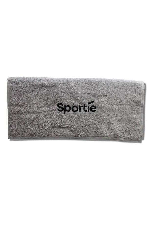 100% Cotton Gray Sports Towel