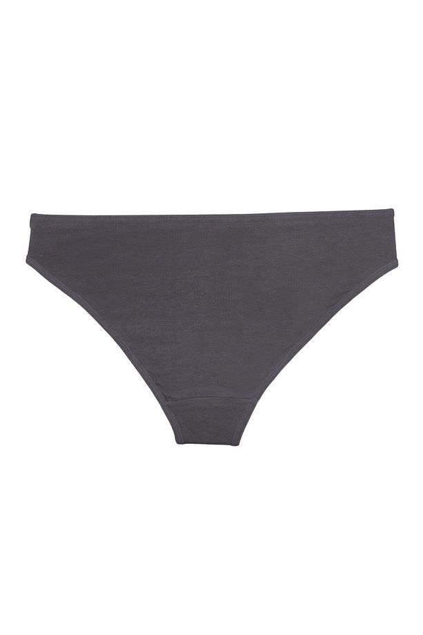 Kadın Düz Slip Model Külot 3'lü Paket Set Kt1105 - 5