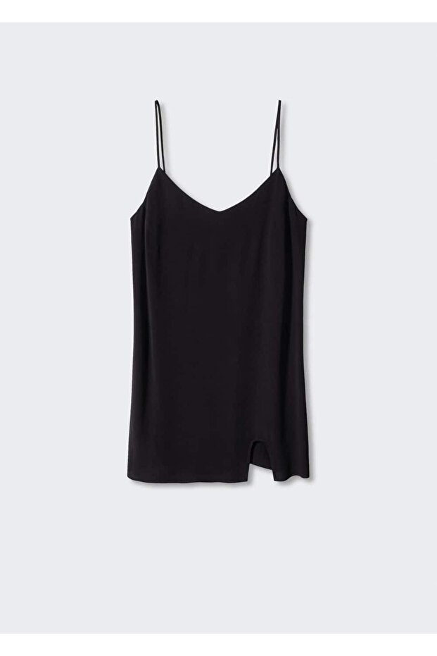 Yan yırtmaçlı elbise - 3