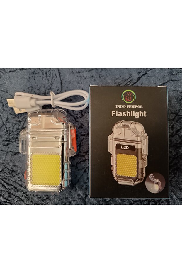 Plazma Şarjlı Ledli Çakmak - 5