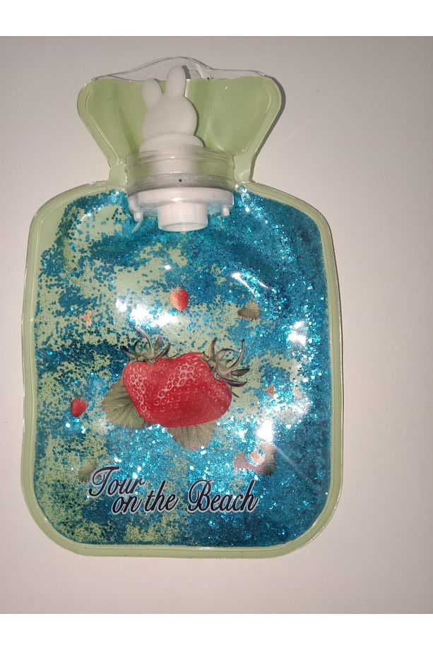 Bebekler Ve Çocuklar Için Özel Mini Simli Sıcak Su Torbası 20x13 Cm - 5