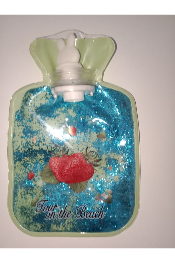 Bebekler Ve Çocuklar Için Özel Mini Simli Sıcak Su Torbası 20x13 Cm - 4