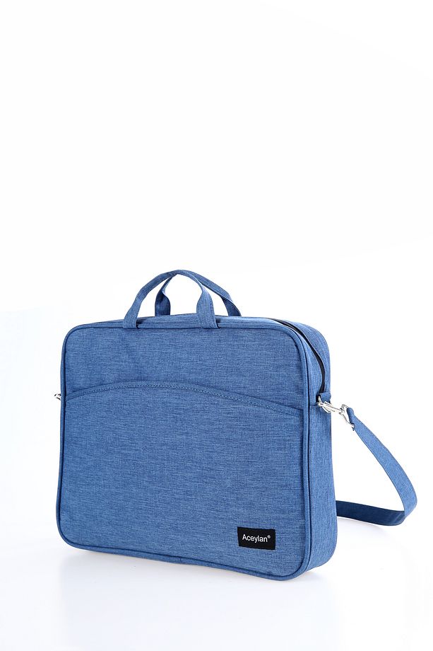 Kot Mavisi Laptop, Notebook Ve Evrak Çantası - 2