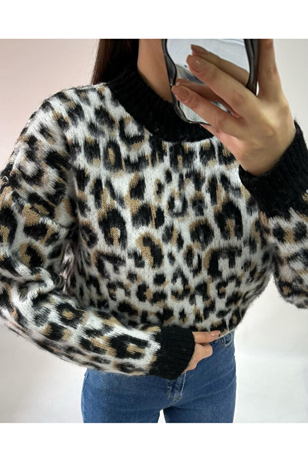 سترة نمط الفهد - 1