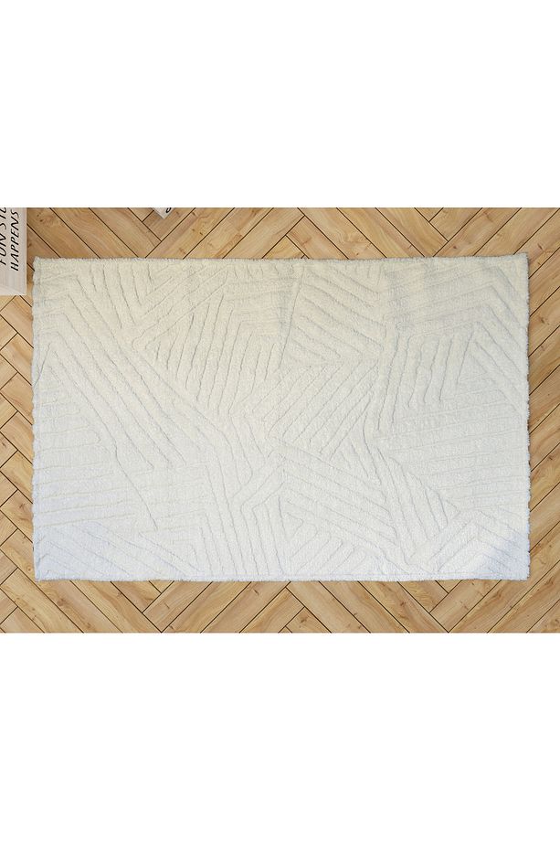 rubby RB21 açik cream makine dokuma iskandinav halı - 5