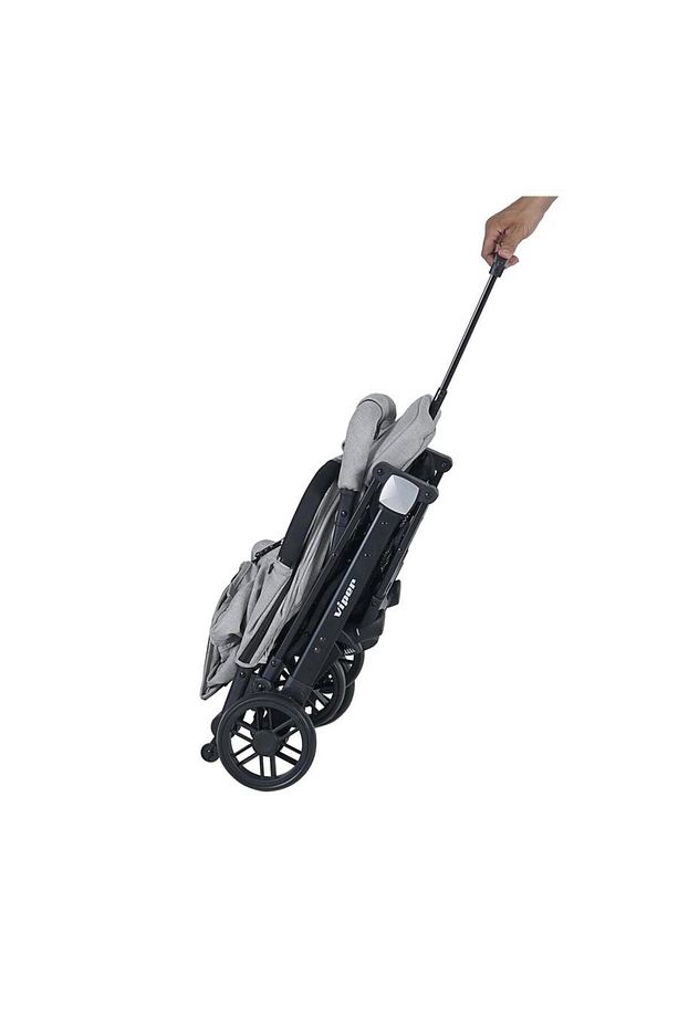 Kabin Boy Tek Elle Katlanabilir Hafif Bebek Arabası - 7