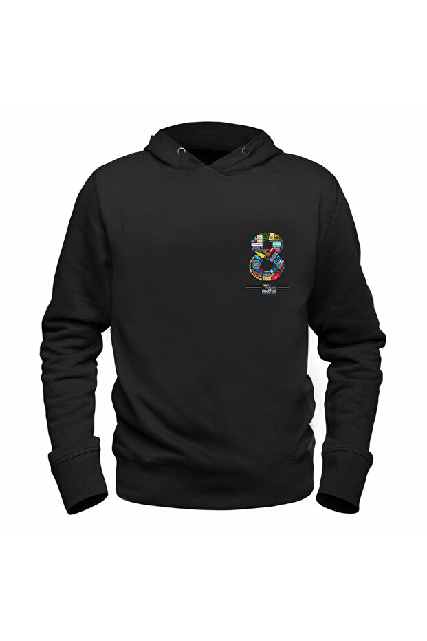 How I Met Your Mother Digital Printed Children's Black Sweatshirt