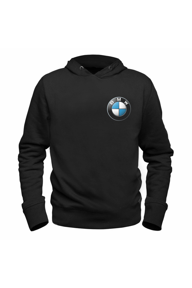 سويت شيرت أسود مطبوع للأطفال من Bmw
