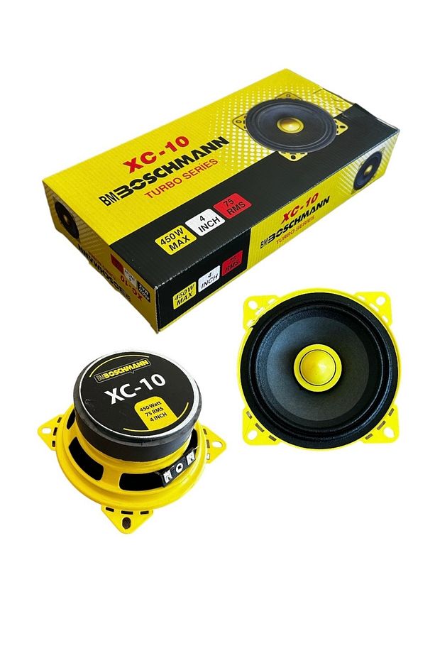 Bm Audio Boschmann Kurşun Göbek 10 Cm Profesyonel Midrange Takımı - 1