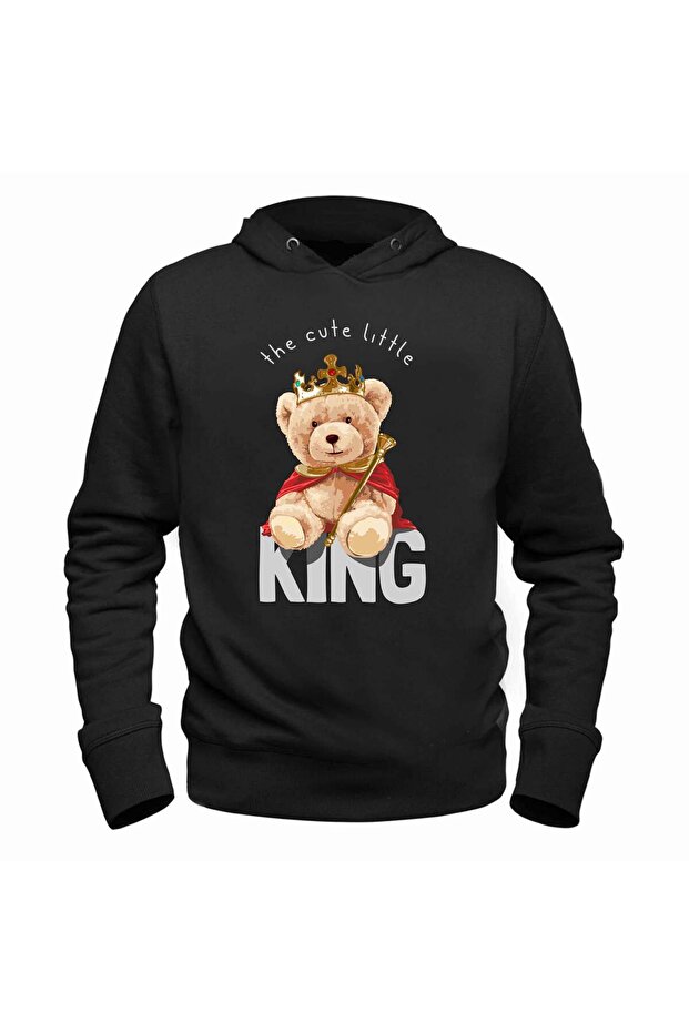 سويت شيرت أسود للأطفال من King Tedy Bear