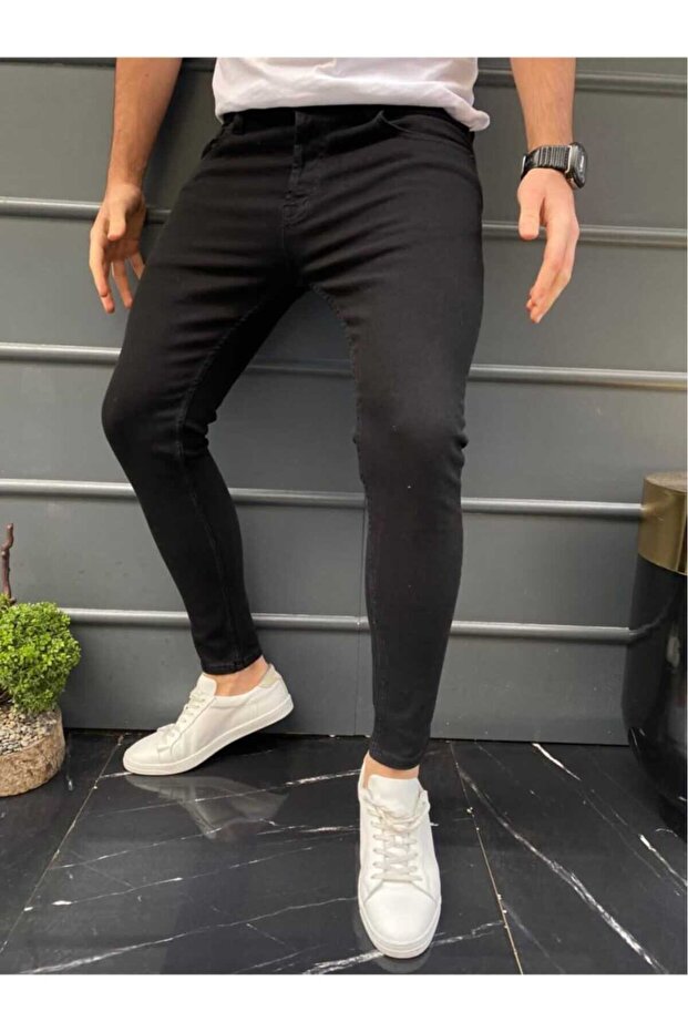 Men's Slim Fit Lycra Men's Jeans Pantalon Sk1