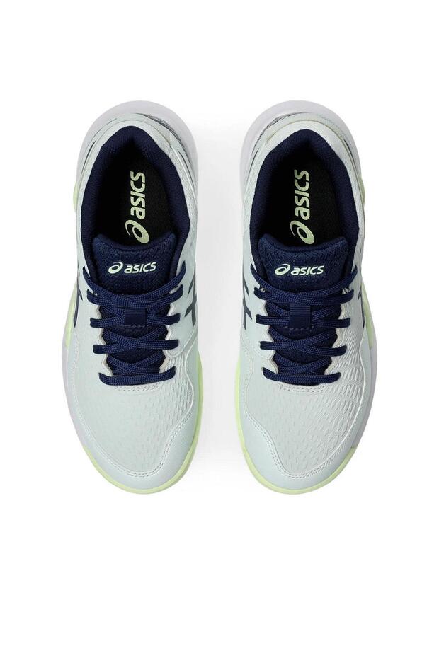 Gel Resolution 9 GS Yeşil Sarı Çocuk Tenis Ayakkabısı - 4
