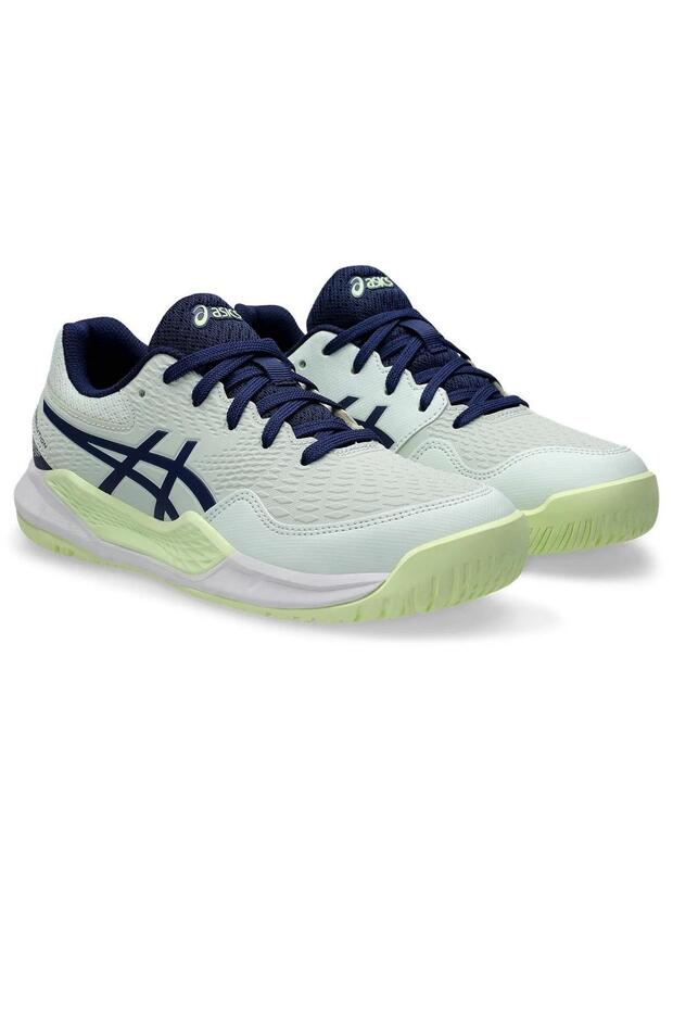 Gel Resolution 9 GS Yeşil Sarı Çocuk Tenis Ayakkabısı - 5