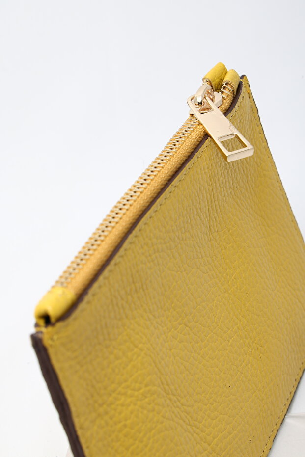 El Yapımı Hakiki Deri Cüzdan - 4