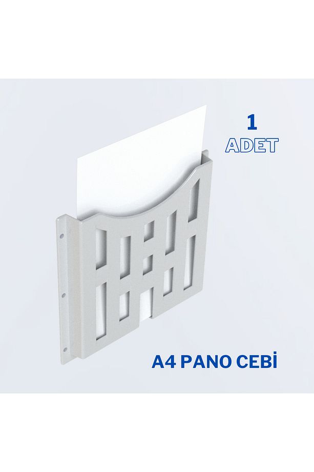 A4 PANO PROJE CEBİ YÜZEYE YAPIŞTIRMALI - 1 Adet - 1