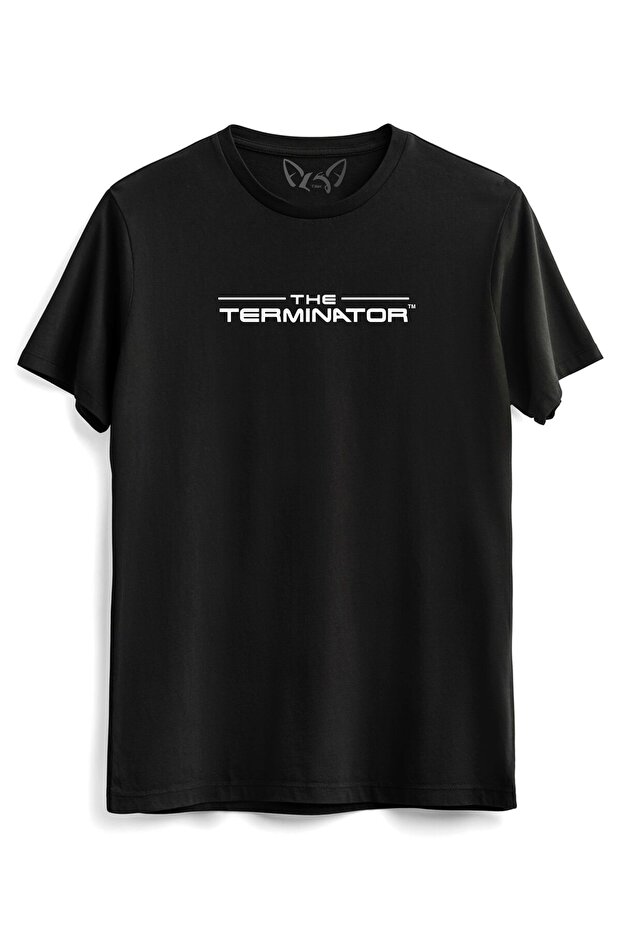 تيشيرت أسود للأطفال بطبعة Terminator