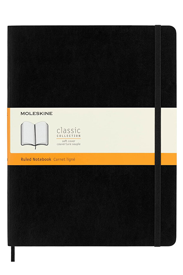 Classic Collection Notepad XXL 21,59x27,94cm Soft Cover Line Concept Notebook - 1