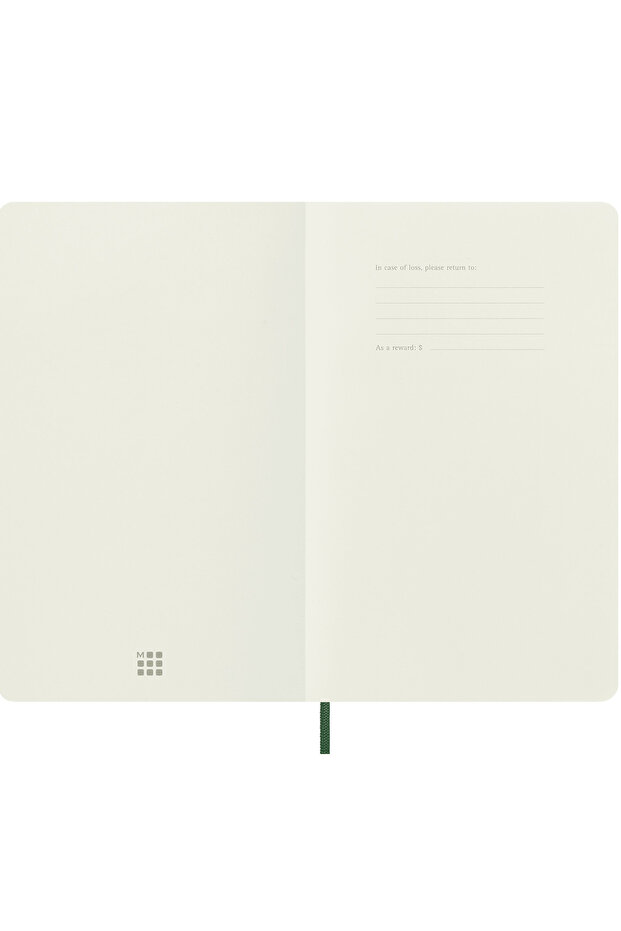 Klasik Koleksiyon Not Defteri Large 13x21cm Yumuşak Kapak Kareli 240 Sayfa - 5