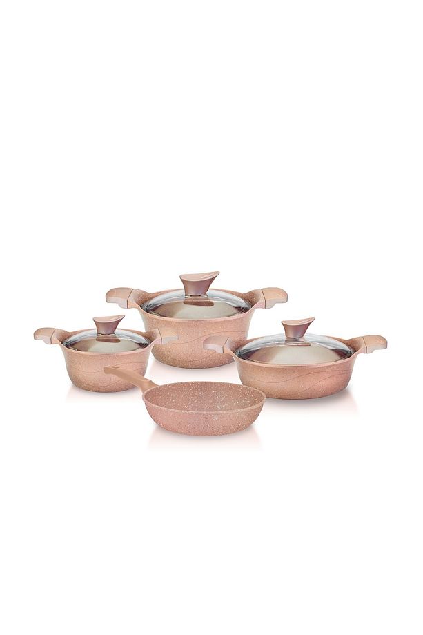 Dn 20028 7 Parça Döküm Granit Tencere Seti (18-24-26-26 cm ) - 3