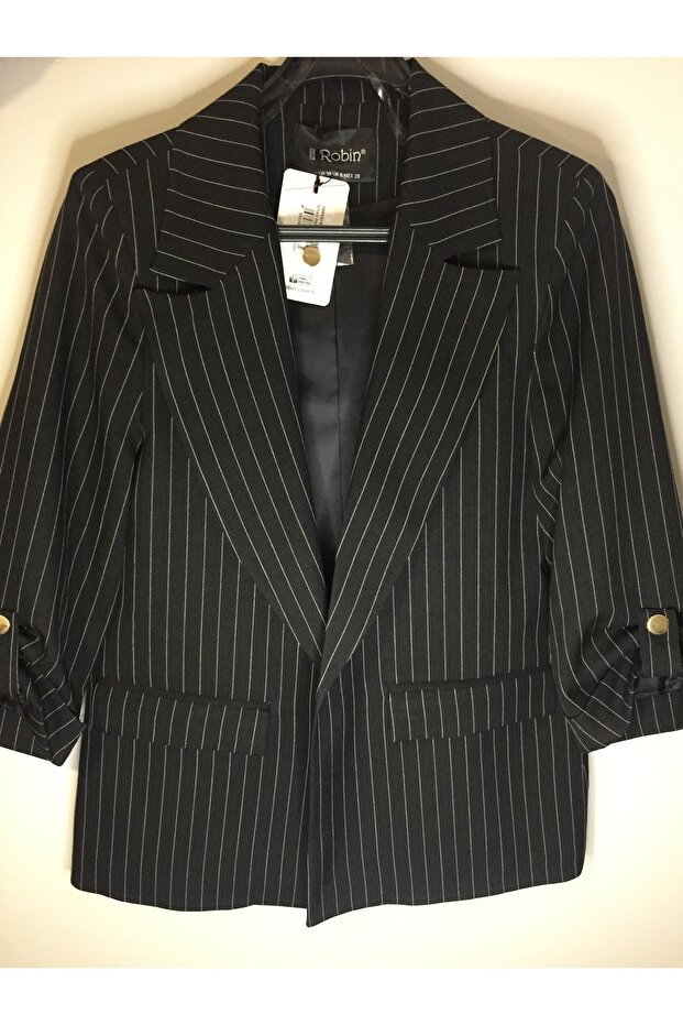Siyah Blazer Ceket - 1