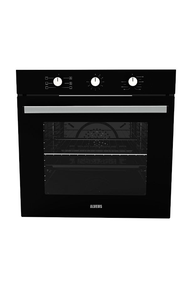 NEW 614 SİYAH CAM 3'LÜ ANKASTRE SET [BİNDESİT-GLS640-MFA614] - 4