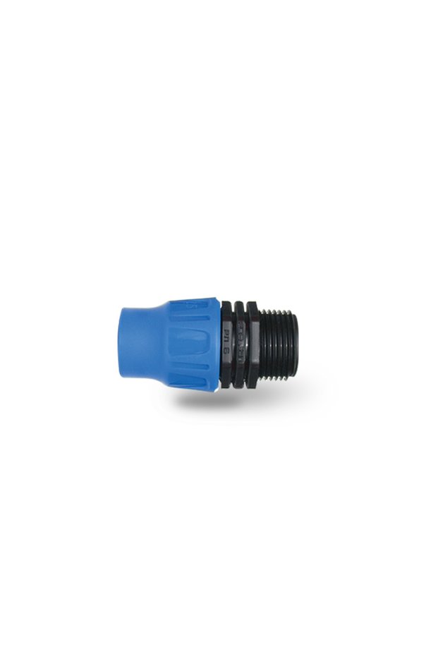 Locked Connector Male 16 X ½ Blue