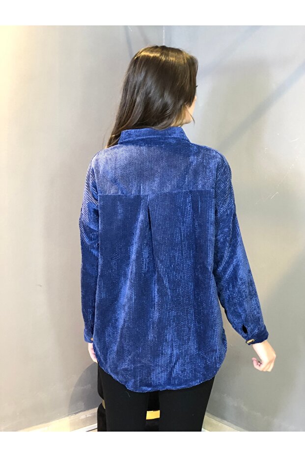 kadife gömlek - 3
