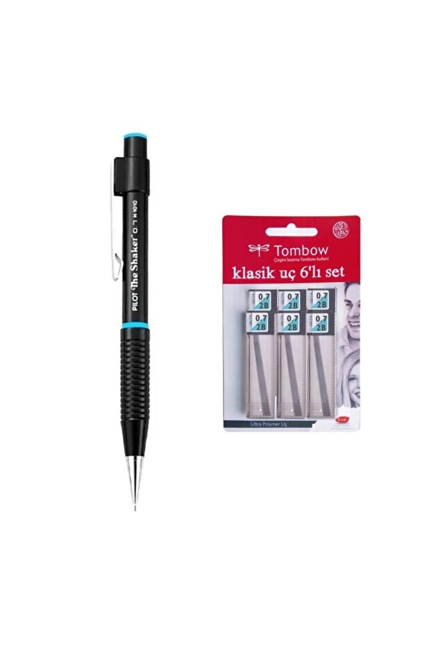 Versatil Pen Shaker 0.7 Nib + Tombow 0.7 mm 2b Nib 6 Pieces