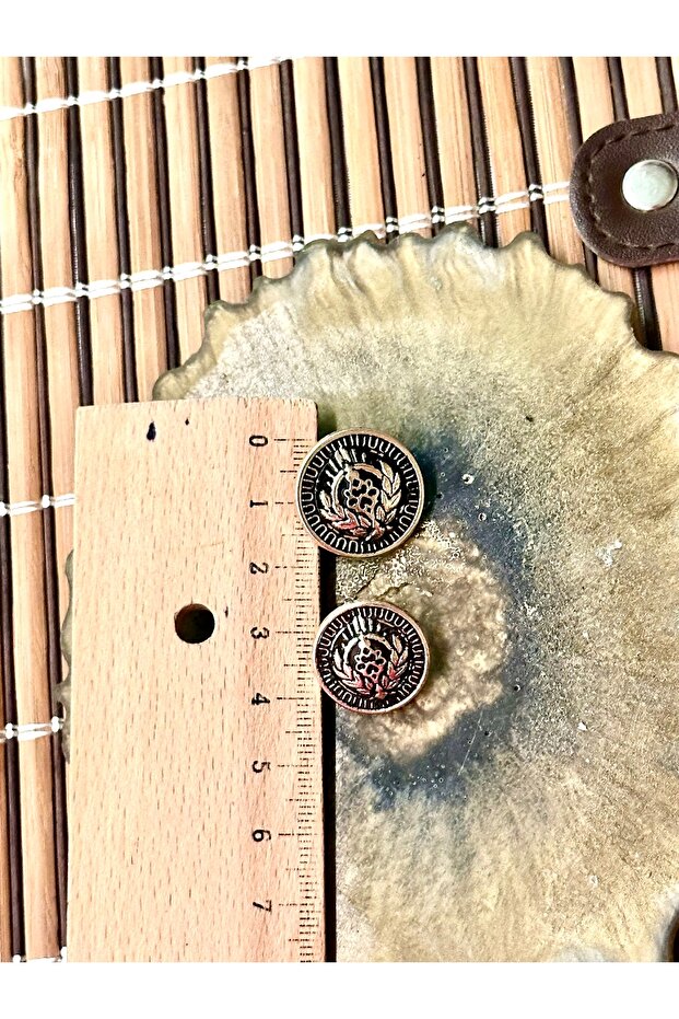 مجموعة أزرار معدنية لسترة السترة - 4