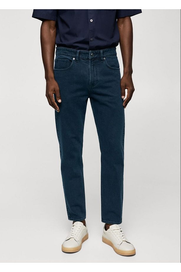 Ben model tapered cropped jean - 1