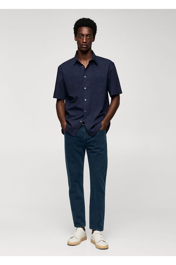 Ben model tapered cropped jean - 2