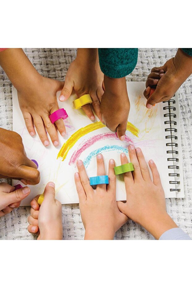 Heart Ring 6’lı Mum Boya - 4