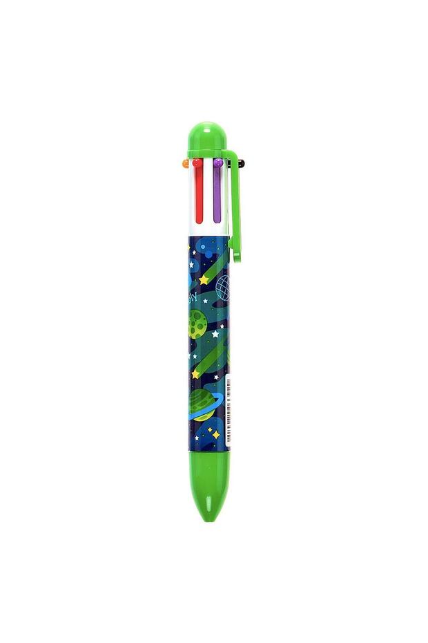 6 Color Astronaut Ballpoint Pen - Green