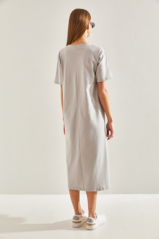 Rochie lungă de damă basic 60111029 - 8