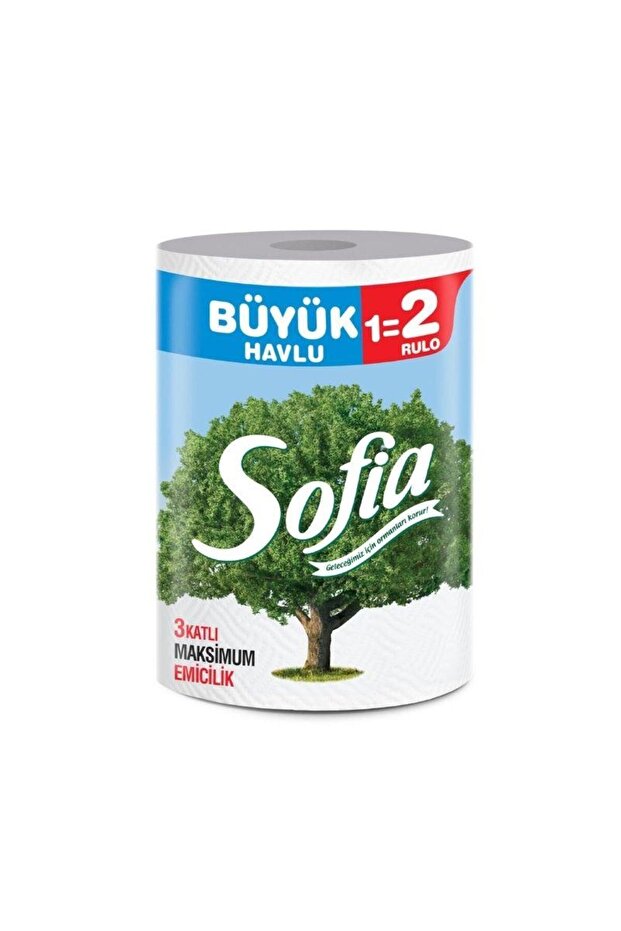 SOFİA - KAĞIT DEV HAVLU BÜYÜK - 1 RULO - 1