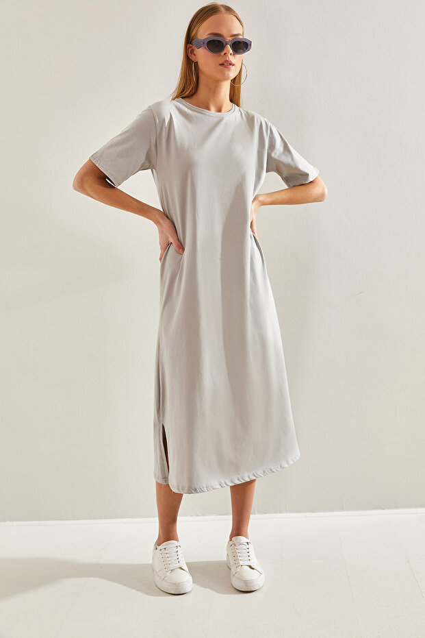 Rochie lungă de damă basic 60111029 - 1