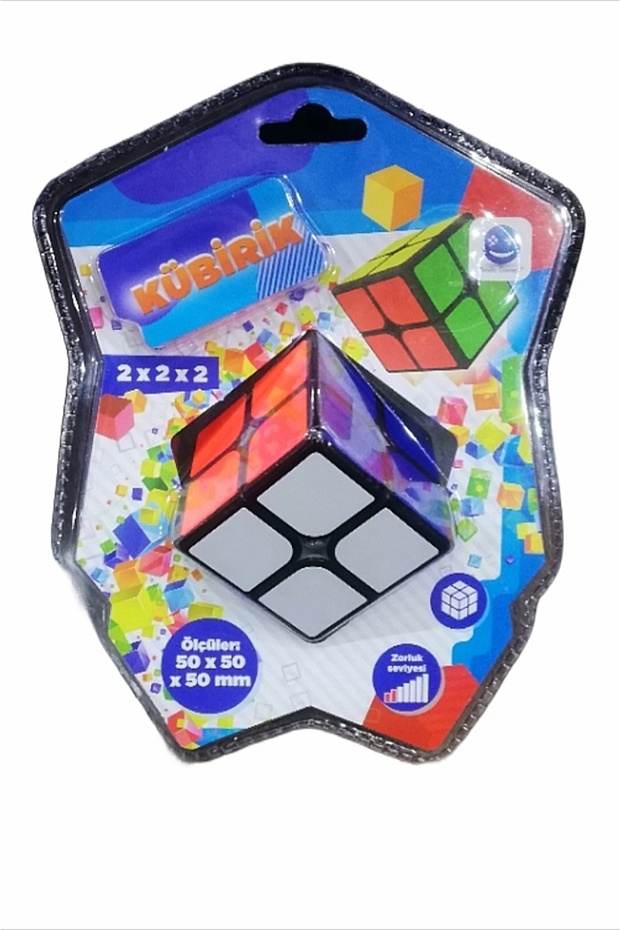 Quality Cubic Cubic Cube 2x2x2 Rubik's Intellect and Intelligence Cube Game - Tutorial Solution Booklet Gift - 1